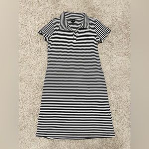 Striped shortsleeved dress
